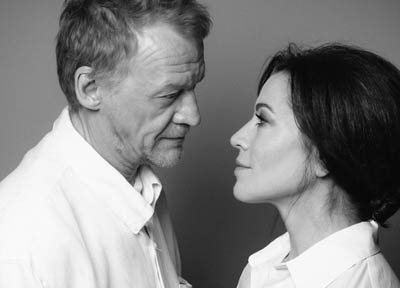 Алексей Серебряков и Алёна Хмельницкая, промо-фото спектакля «Эйнштейн и Маргарита»